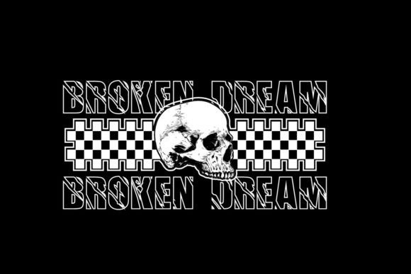 Broken Dream Streetwear Graphic Tee: Aesthetic Urban Design