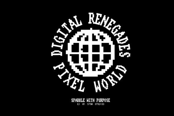 Defining Your Brand: The Globe Grid Badge Typography Graphic
