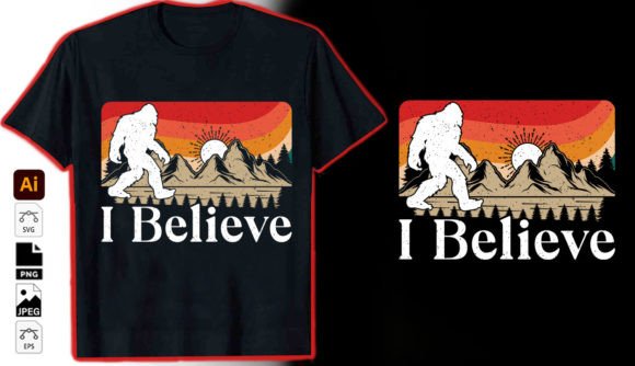 I Believe Graphic Vector Tshirt: A Designer's Deep Dive